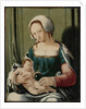 Virgin and Child by Workshop of Lucas van Leyden