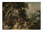 The Preaching of Saint John the Baptist by Abraham Bloemaert