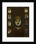 Coat of Arms of Sara van Os, Wife of Jan van Reyersbergh with its eight quarterings by Anonymous