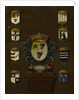 Coat of Arms of Sara van Os, Wife of Jan van Reyersbergh with its eight quarterings by Anonymous
