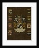 Coat of Arms of Jan van Reyersbergh with its eight quarterings by Anonymous