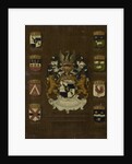Coat of Arms of Jan van Reyersbergh with its eight quarterings by Anonymous