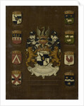 Coat of Arms of Jan van Reyersbergh with its eight quarterings by Anonymous