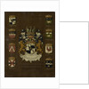 Coat of Arms of Jan van Reyersbergh with its eight quarterings by Anonymous