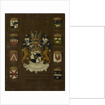 Coat of Arms of Jan van Reyersbergh with its eight quarterings by Anonymous