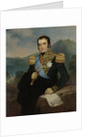 Posthumous Portrait of Herman Willem Daendels, Governor-General of the Dutch East Indies by Raden Sarief Bastaman Saleh