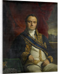 Portrait of Léonard Pierre Joseph, Viscount du Bus de Gisignies, Commissioner-General by François Joseph Navez