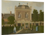 The Garden and Coach House of 524 Keizersgracht in Amsterdam by Hendrik Keun
