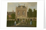 The Garden and Coach House of 524 Keizersgracht in Amsterdam by Hendrik Keun