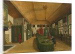 Interior of the Hall of the Art Is Obtained by Labor Society in Leiden, The Netherlands by Paulus Constantijn la Fargue