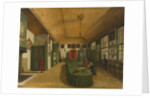 Interior of the Hall of the Art Is Obtained by Labor Society in Leiden, The Netherlands by Paulus Constantijn la Fargue