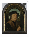 Portrait of Jan Gerritsz van Egmond, died 1523, Bailiff of Nieuwburg by Workshop of Jacob Cornelisz van Oostsanen