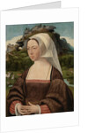 Portrait of an Unknown Woman by Jan Jansz Mostaert