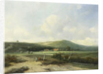 Dune landscape by Johannes Franciscus Hoppenbrouwers