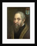 Portrait of Viglius ab Zuichemus, Frisian Jurist, President of the Privy Council and Member of the Council of State by Anonymous