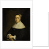 Portrait of Elisabeth Vervoorn by Cornelis Jonson van Ceulen I