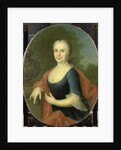 Portrait of Cornelia van Schuylenburgh, Wife of Diederik van Bleyswijk by Conrad Kuster