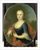 Portrait of Cornelia van Schuylenburgh, Wife of Diederik van Bleyswijk by Conrad Kuster