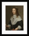 Portrait of Catharina van Well, Wife of Guilliaam van Bleyswijk by Gerard van Kuijl