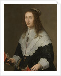 Portrait of Catharina van Well, Wife of Guilliaam van Bleyswijk by Gerard van Kuijl