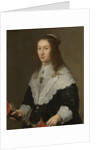 Portrait of Catharina van Well, Wife of Guilliaam van Bleyswijk by Gerard van Kuijl