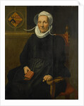 Portrait of Dirckje Tymansdr Gael, called van der Graft, Wife of Mattheus Augustijnsz Steyn by Pieter Pietersz. I