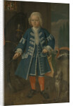 Portrait of Diederik van Hemert, Lord of Babyloniënbroek at six years of age by Harmen Serin