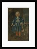 Portrait of Diederik van Hemert, Lord of Babyloniënbroek at six years of age by Harmen Serin