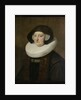 Portrait of Maria Petitpas, second Wife of Johannes Wttenbogaert (Jan Uytenbogaert) by Workshop of Michiel Jansz van Mierevelt