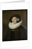 Portrait of Maria Petitpas, second Wife of Johannes Wttenbogaert (Jan Uytenbogaert) by Workshop of Michiel Jansz van Mierevelt