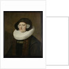 Portrait of Maria Petitpas, second Wife of Johannes Wttenbogaert (Jan Uytenbogaert) by Workshop of Michiel Jansz van Mierevelt