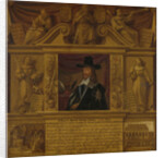 Portrait of Charles I, King of England, in a Frame with Allegorical Figures and Historical Representations by Anonymous
