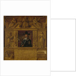 Portrait of Charles I, King of England, in a Frame with Allegorical Figures and Historical Representations by Anonymous