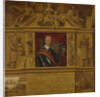 Portrait of Oliver Cromwell, in a Frame with Allegorical Figures and Historical Representations by Anonymous