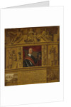 Portrait of Oliver Cromwell, in a Frame with Allegorical Figures and Historical Representations by Anonymous