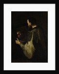 Philosopher with Mirror by Jusepe Ribera