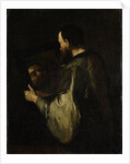 Philosopher with Mirror by Jusepe Ribera