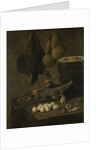Still Life with Chickens and Eggs by Giovanni Battista Recco