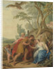 Jupiter, Disguised as a Shepherd, Seducing Mnemosyne, the Goddess of Memory by Jacob de Wit