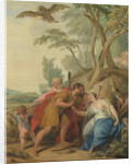 Jupiter, Disguised as a Shepherd, Seducing Mnemosyne, the Goddess of Memory by Jacob de Wit