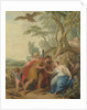 Jupiter, Disguised as a Shepherd, Seducing Mnemosyne, the Goddess of Memory by Jacob de Wit