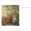 Jupiter, Disguised as a Shepherd, Seducing Mnemosyne, the Goddess of Memory by Jacob de Wit