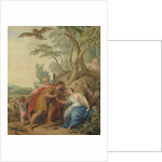Jupiter, Disguised as a Shepherd, Seducing Mnemosyne, the Goddess of Memory by Jacob de Wit