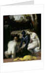 Bathsheba at her Toilet by Cornelis Cornelisz. van Haarlem