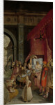Deathbed of the Rich Man, with a Devil Descending to Retrieve the Deceased's Soul by Anonymous