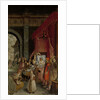 Deathbed of the Rich Man, with a Devil Descending to Retrieve the Deceased's Soul by Anonymous