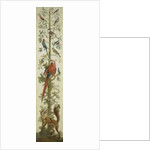 Decorative Depiction with Plants and Animals by Anonymous