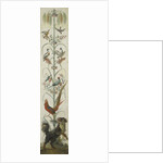 Decorative Depiction with Plants and Animals by Anonymous