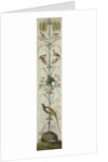 Decorative Depiction with Plants and Animals by Anonymous
