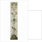Decorative Depiction with Plants and Animals by Anonymous